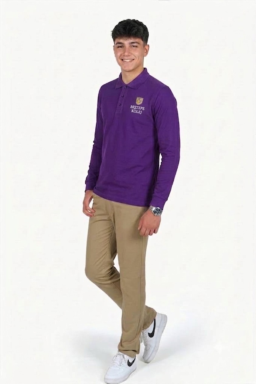 UZUN KOL POLO YAKA T-SHIRT