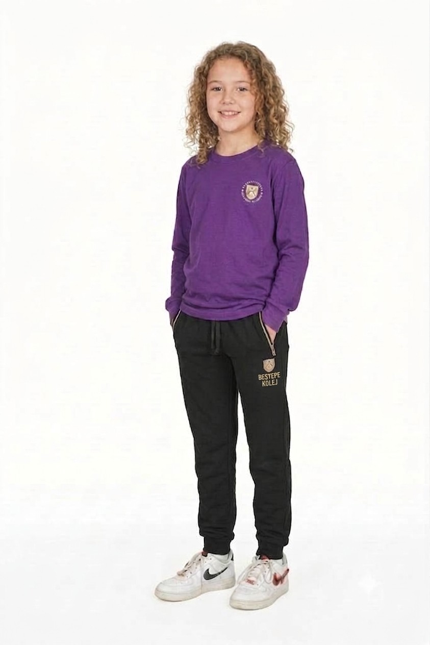MOR BASIC UZUN KOLLU T-SHIRT