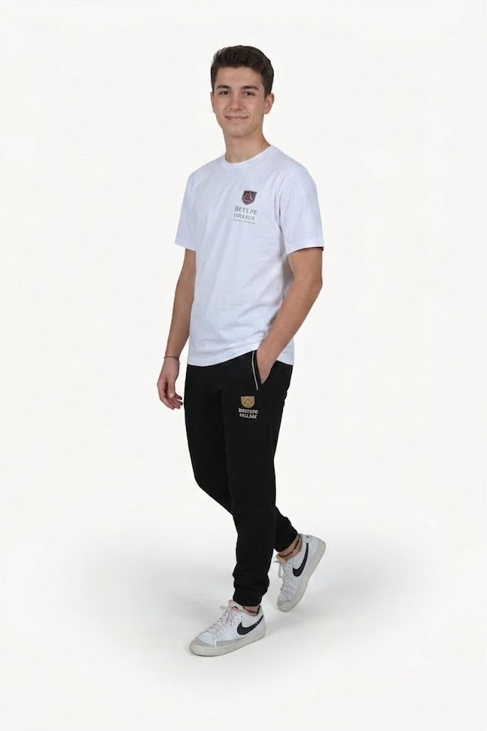 BEYAZ BASIC T-SHIRT